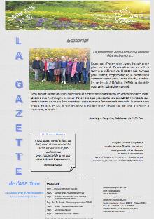 Gazette 30 - juillet 2019