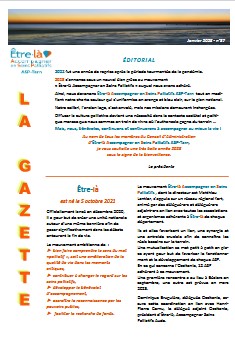 Gazette 37 - janvier 2023