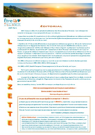 Gazette 39 - janvier 2024