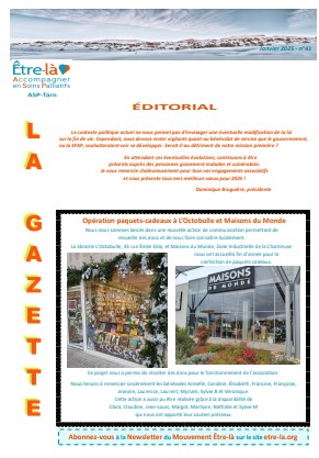 Gazette 41 - janvier 2025